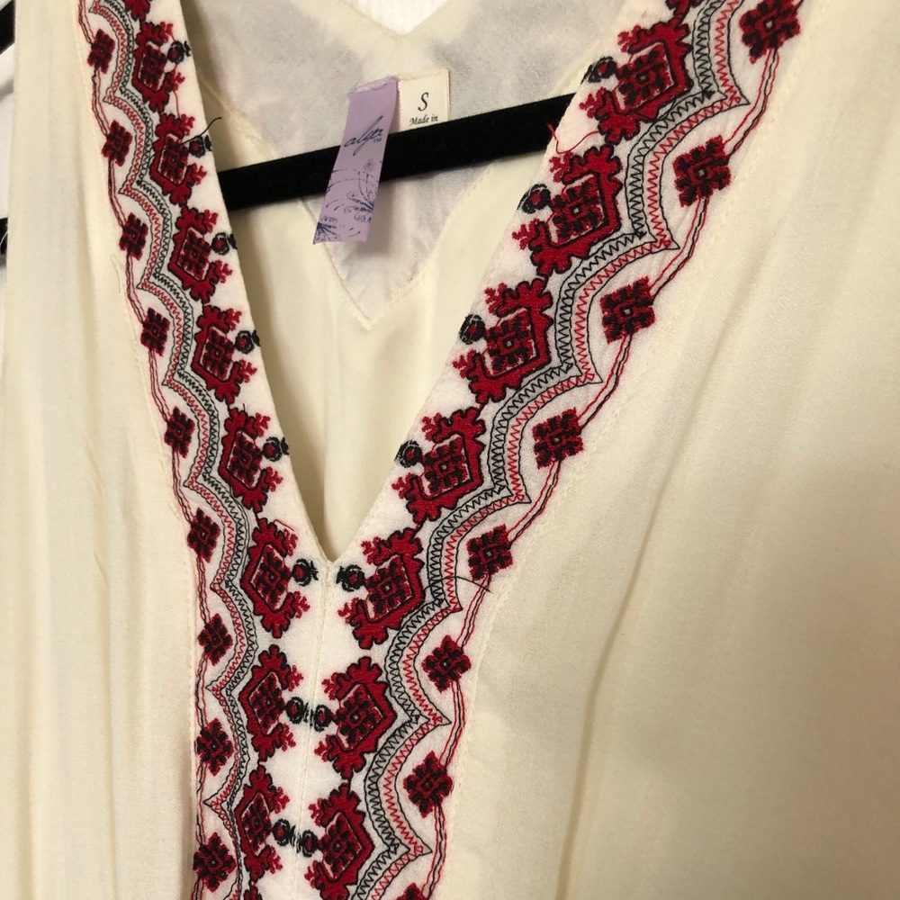 Cream Maxi Dress